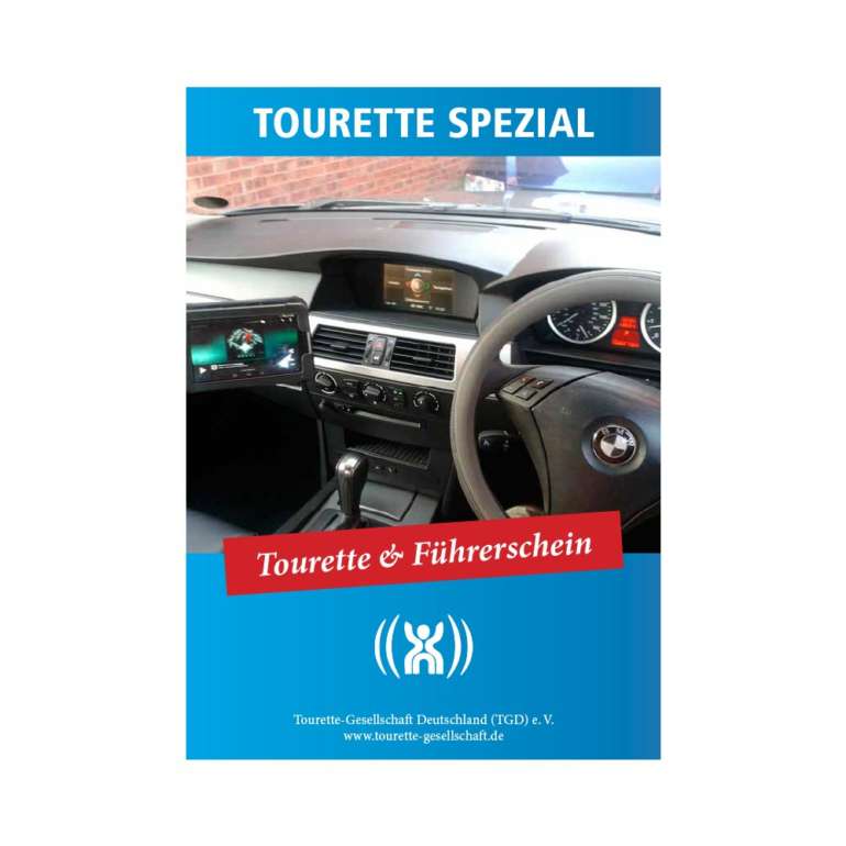 Behandlung des TouretteSyndroms TouretteGesellschaft Deutschland e.V.